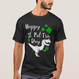 Camiseta Ruas felizes, Rua de Dinossauro do Dia do Pat Trex