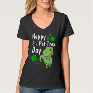 Camiseta Ruas felizes, Rua de Dinossauro do Dia do Pat Trex
