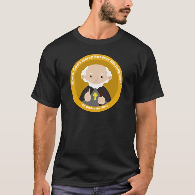 Camiseta Ruas, Gildas, o Sábio (Frente)