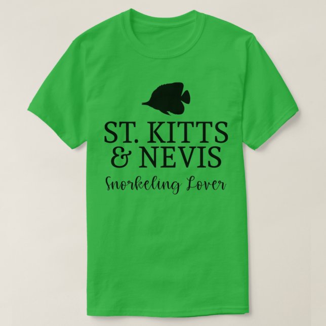 Camiseta Ruas Kitamp Nevis Snorkeling Lover (Frente do Design)