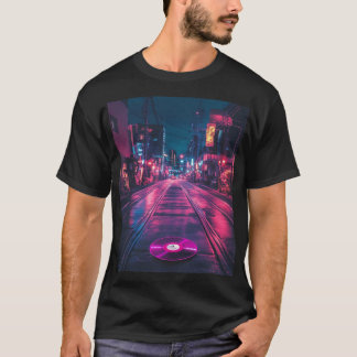 Camiseta Ruas Lo-Fi de Tóquio