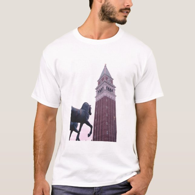 Camiseta Ruas... Mark Campanile, os Cavalos de Bronze San M (Frente)