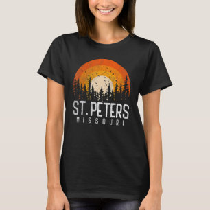 Camiseta Ruas Peters Missouri MO Retro Vintage 70s 80s 90s