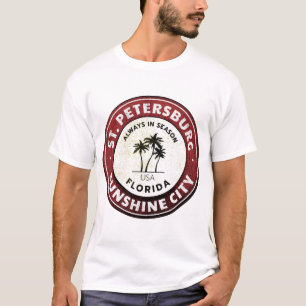 Camiseta Ruas: Petersburg Sunshine City Florida