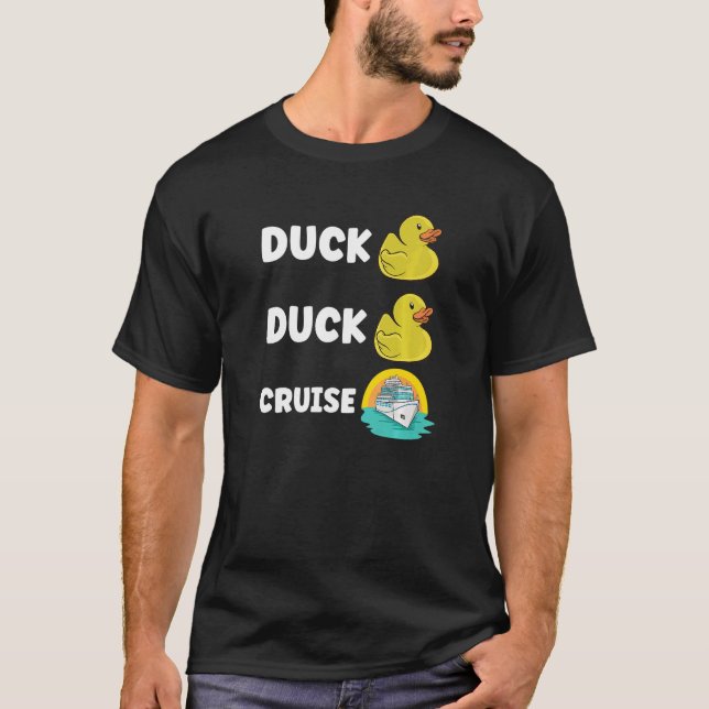 Camiseta Rubber Duck Boating Boat Captain Cruise Ship Cruis (Frente)