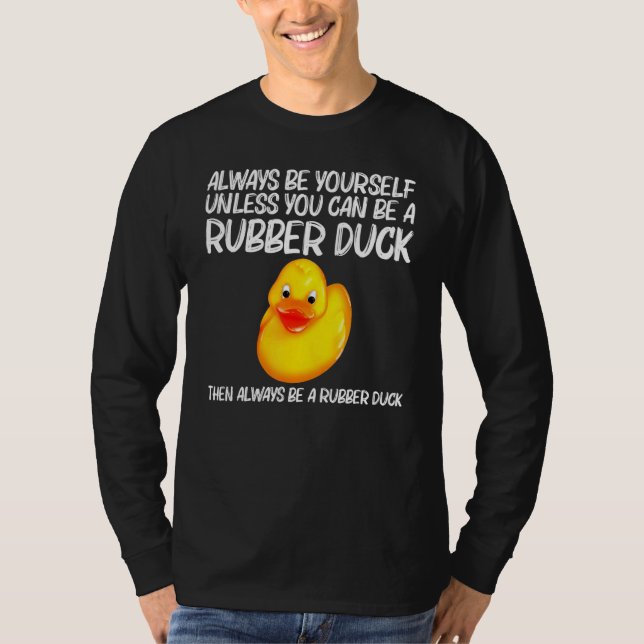 Camiseta Rubber Duck For Men Women Kids Rubber Ducks Duckie (Frente)