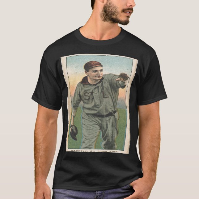 Camiseta Rube Waddell Baseball 1909 (Frente)