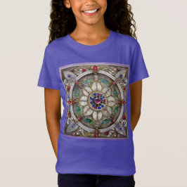Camiseta Ruby, Ametist, Sapphire e Pearl Mandala