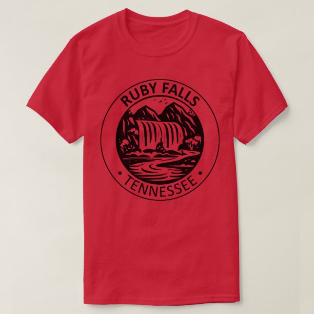 Camiseta Ruby Falls (Frente do Design)