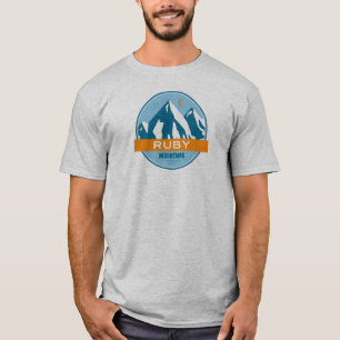Camiseta Ruby Mountain Nevada Stars Moon