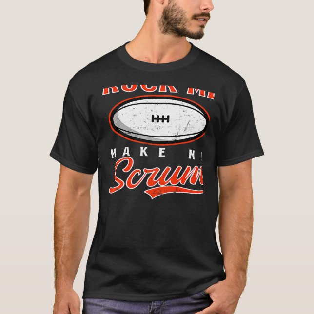 Camiseta Ruck Me Faça Scrum Rugby (Frente)