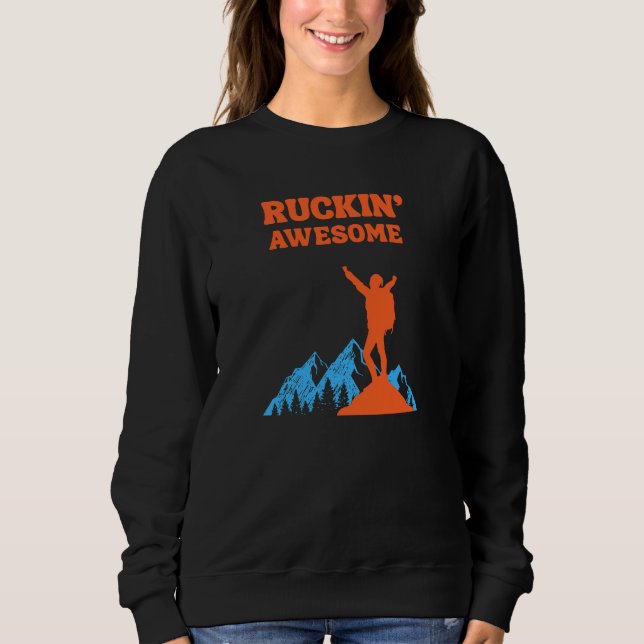 Camiseta Ruckin' Awesomel for The Rucking Hiker (Frente)