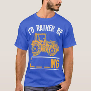 Camiseta Rude Farming Cita O Agricultor De Trator Sarcásti