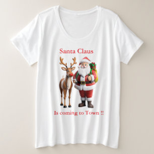 Camiseta Rudolf, a rena vermelha