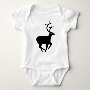 Camiseta Rudolf Rena de Nariz Vermelho