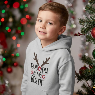 Camiseta Rudolph é meu Melhor Amigo de Natal