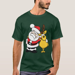 Camiseta Rudolph e Papais noeis Amigos
