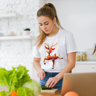 Camiseta Rudolph O Nariz Vermelho Natal