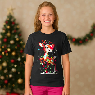 Camiseta Rudolph O Nariz Vermelho Natal