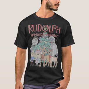 Camiseta Rudolph Roused Reindeer Especial de Natal Gr