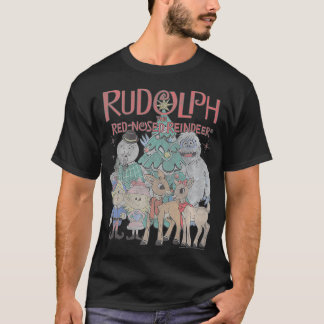 Camiseta Rudolph Roused Reindeer Especial de Natal Gr