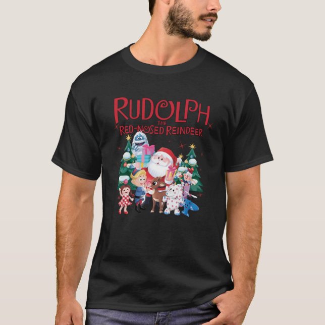 Camiseta Rudolph The Red Nosed Reindeer Natal (Frente)