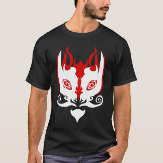 Camiseta RUDOS "nós amamos T vermelho preto/branco de Puro"