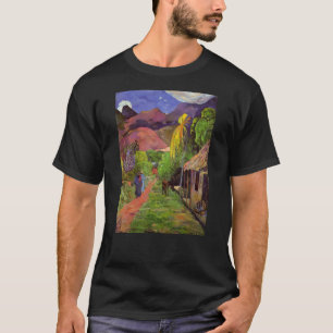 Camiseta Rue de Tahiti Polinésia Tropical Paul Gauguin Art