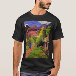 Camiseta Rue de Tahiti Polinésia Tropical Paul Gauguin Art