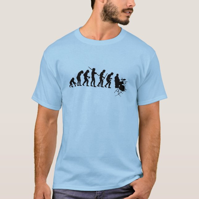 Camiseta rufando a evolução (Frente)