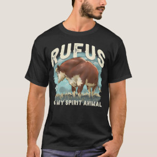 Camiseta Rufus O Touro Rufus É Meu Espírito