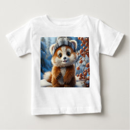 Camiseta Rufus - Um adorável panda vermelho