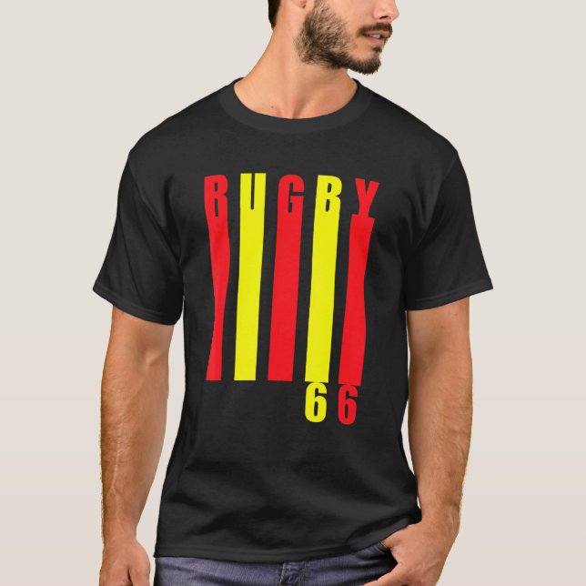 Camiseta Rugby 66 Rugby Club Perpignan Catalan Blood And Go (Frente)