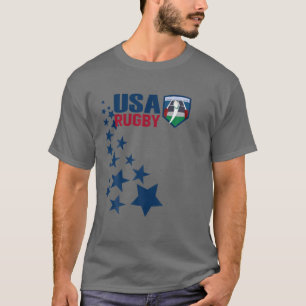 Camiseta Rugby Americano, Ventiladores Do Rugby USA Tee