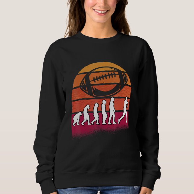 Camiseta Rugby Ball Sport Player Retro Evolution Rugby Team (Frente)