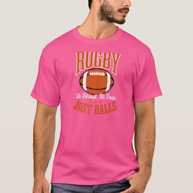 Camiseta Rugby Balls Rugby (Frente)