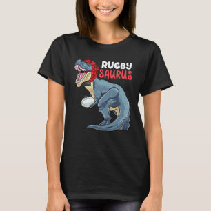 Camiseta Rugby Dinossaur Rex Rugby Surus Esporte Rugby Play