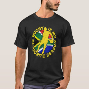 Camiseta Rugby é a minha estação favorita Esporte na África