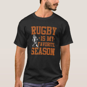 Camiseta Rugby é o meu Coac do Jogador de Ventilador do Rug