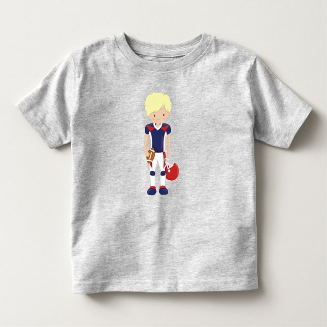 Camiseta Rugby, Futebol Americano, Cute Boy, Cabelo Loiro (Frente)