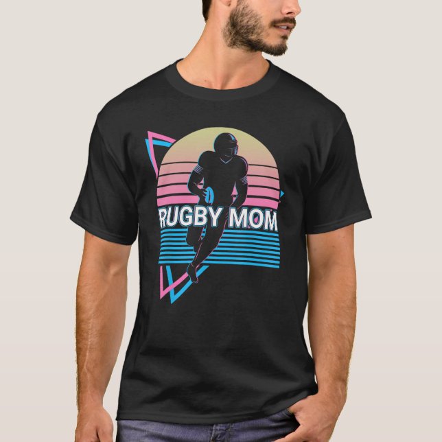 Camiseta Rugby Mãe (Frente)
