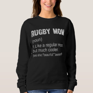 Camiseta Rugby Mãe Definição Râguebi Mãe Para Mulheres 1