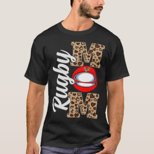 Camiseta Rugby Mãe Motheru2019s Dia do Rugby Mulheres Espor