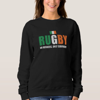 Camiseta Rugby No Winners Only Survivors Ireland Rugby