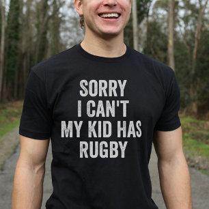 Camiseta Rugby Pai Rugby Mãe Pai Engraçado