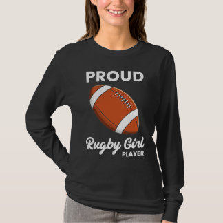 Camiseta Rugby Player Typography  Coach Sports  Graphic