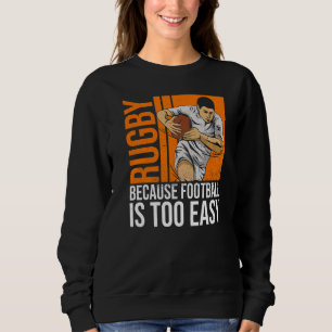 Camiseta Rugby Porque O Futebol É Uma Citação Fácil Demais 