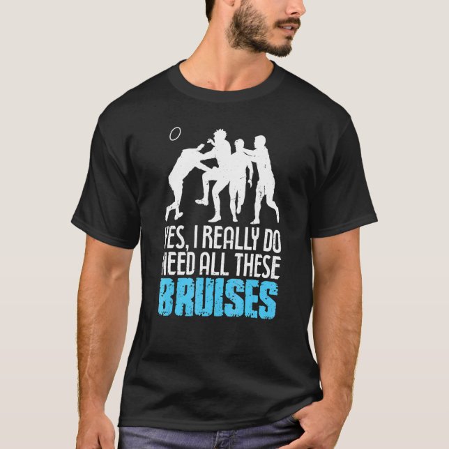 Camiseta Rugby Quote Para Um Colega De Rugby (Frente)