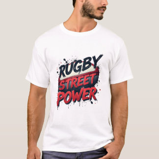 Camiseta Rugby Street Power – Esportes Urbanos com Grafite