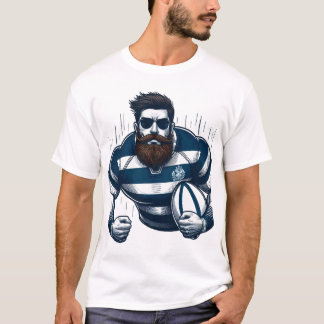 Camiseta rugbyman
